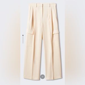 Wideleg Cargo Style Pants